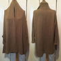 CARDIGAN GROS CASMIR CAFEA CU LAPTE