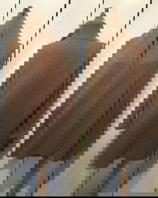 CARDIGAN GROS CASMIR CAFEA CU LAPTE