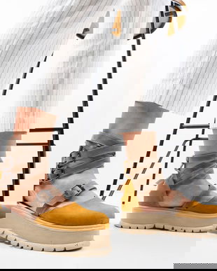 Pantofi Casual Deluxema Galbeni 2