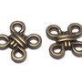 Link din aliaj metalic, bronz, 12 mm