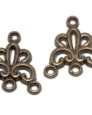 Candelabru, bronz, 19x16 mm