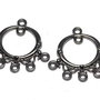 Candelabru, gunmetal, 26x25 mm