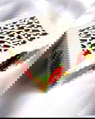 cutie lemn decorata 38557