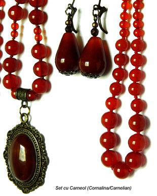 Set cu Carneol (455)