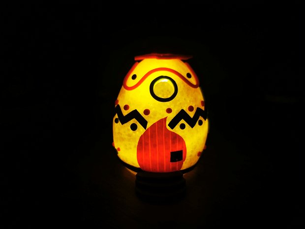 Lampa de veghe - Classic Easter Egg Fairy House