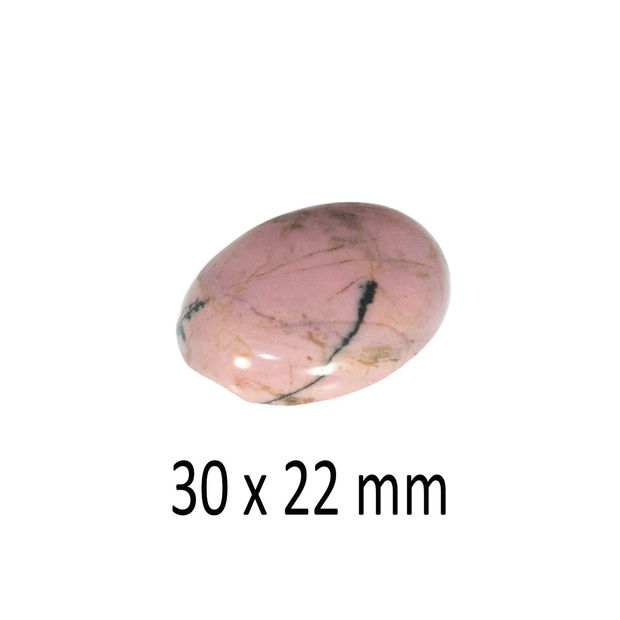 Cabochon Rodonit, 30 x 22 mm, A275