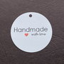 LE35 - etichete model "Handmade with love"