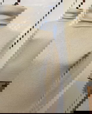 PULOVER CASMIR ALB UNT GULER ROLL ON