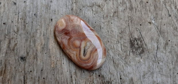 Cabochon agata, 44x25 mm