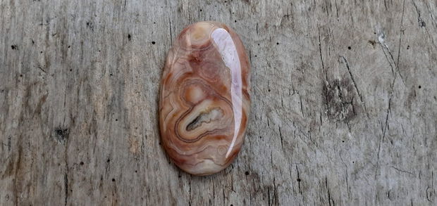 Cabochon agata, 44x25 mm