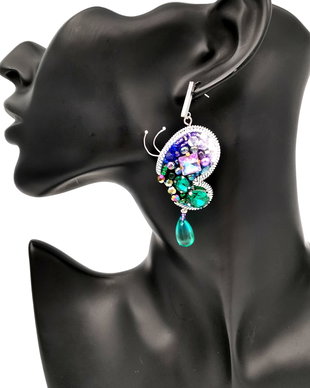Rezervat - Cercei - Rainbow Butterfly