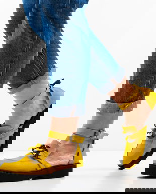 Pantofi Casual Dimic Galbeni