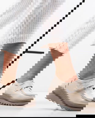 Pantofi Casual Abbi Bej