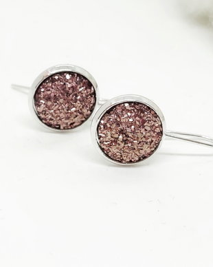 Cercei druzy sampaniu