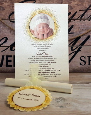 Invitatie papirus Foto