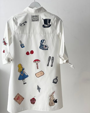 ROCHIE PERSONALIZATĂ UNICAT ALICE ÎN WONDERLAND