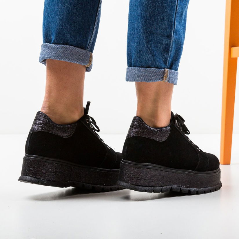 Pantofi Casual Cornero Negri 2