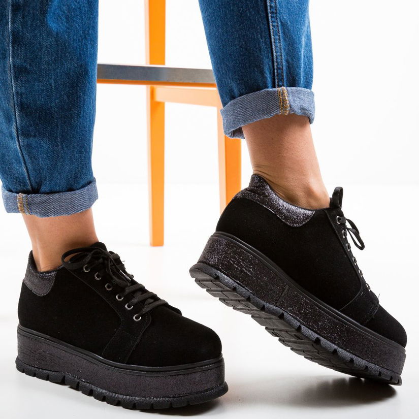 Pantofi Casual Cornero Negri 2
