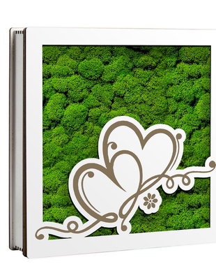 Caseta decorativa cu licheni, DekoLaser, CDL1079L