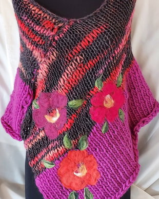 Poncho de primavara