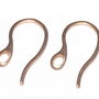 Tortite cercei din otel inoxidabil, 21.5x11 mm, rose gold