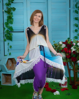 Rochie lalele mov