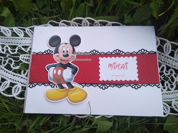 Carte de oaspeti Mickey Mouse