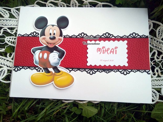 Carte de oaspeti Mickey Mouse