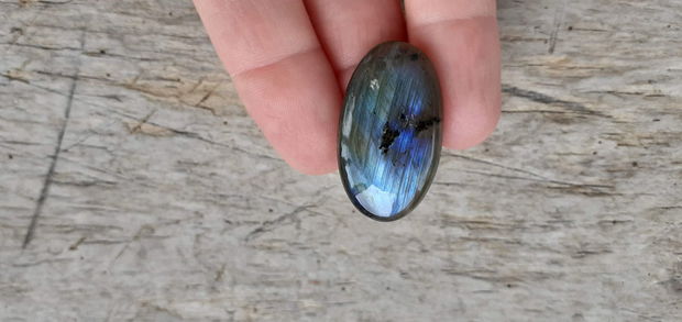 Cabochon labradorit, 33x18 mm