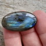 Cabochon labradorit, 33x18 mm