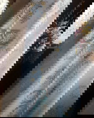 FATA DE MASA DELICATA, DANTELATA,135/175 cm