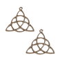 Pandantiv celtic triquetra 30x29x2mm  SALAK-T 153
