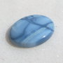 Cabochon blue opal Africa aprox 26.5x20.5x5 mm