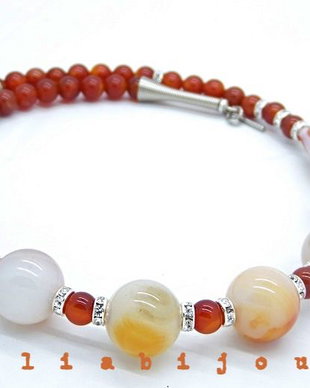 Colier agate (503)
