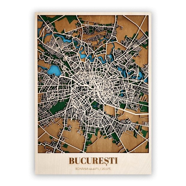 Hartă București