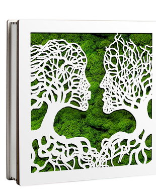 Caseta decorativa cu licheni, DekoLaser, CDL1074L