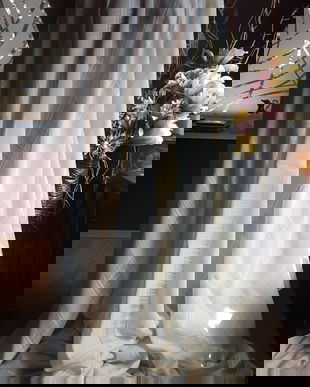 DOUA DRAPERII MIX DE MATERIALE  120/260 CM