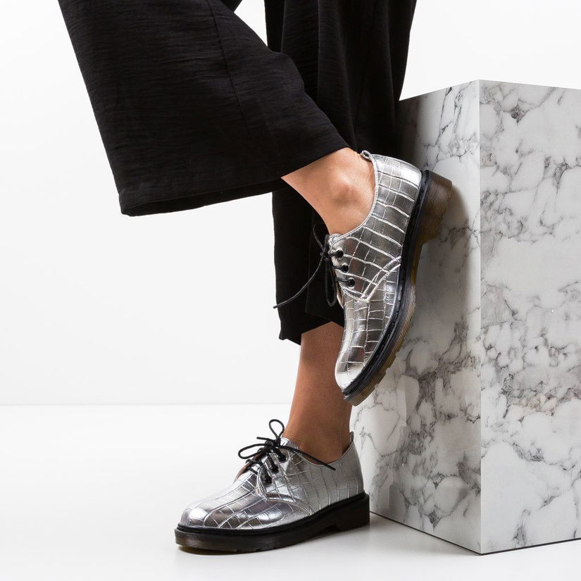 Pantofi Casual Laury Argintii