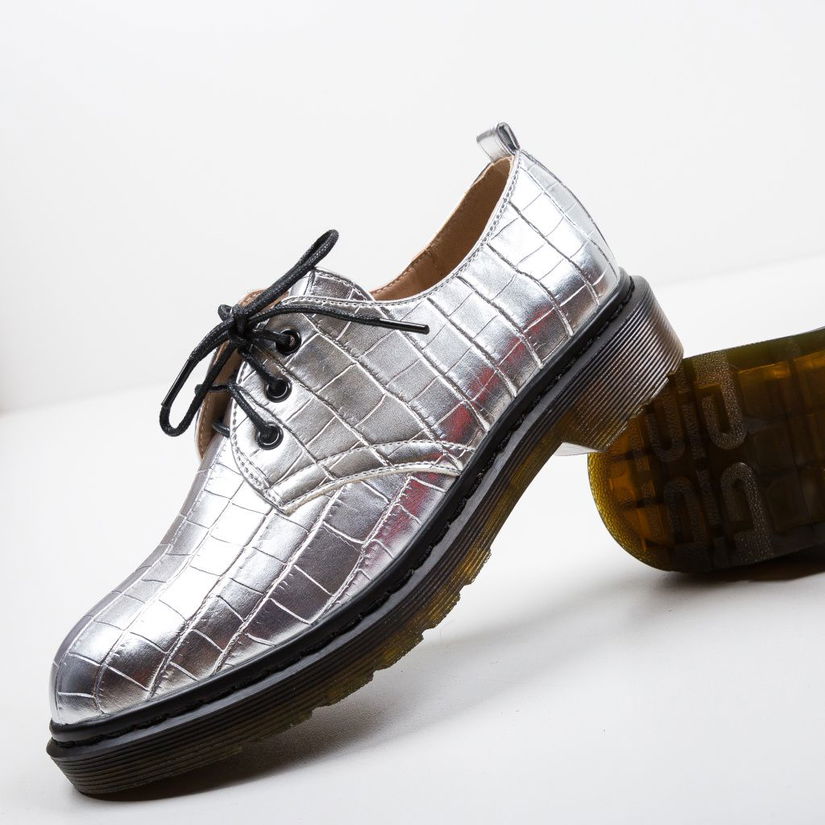 Pantofi Casual Laury Argintii