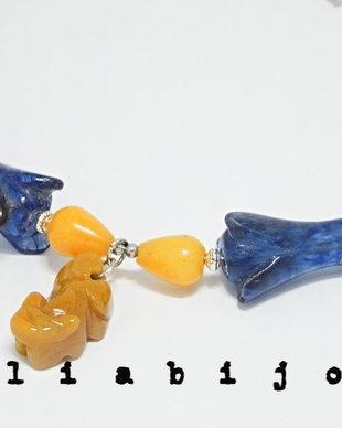 Colier agate, jad, pandantiv jad 02