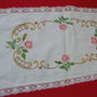 Mileu cu dantela si broderie 65 cm