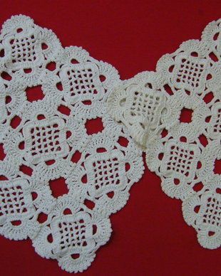 2 mileuri bumbac 23 cm