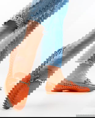 Pantofi Casual Gaia Portocalii