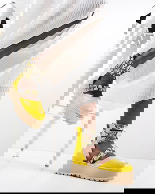 Pantofi Casual Sefma Galbeni