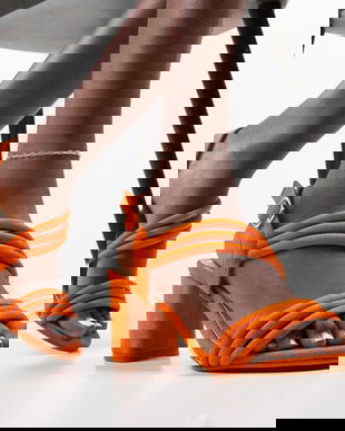 Sandale Bassett Portocalii