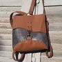 Rucsac din piele
