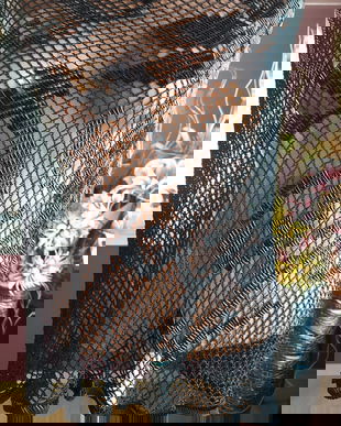 SPECTACULOS SAL/PAREO LA PERLA BRODERIE CU MARGELE ORIGINAL MARIME 44/46 ITALIA