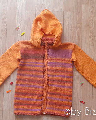 Cardigan crosetat fete, 8-10 ani
