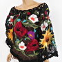 REZERVAT Poncho inflorat