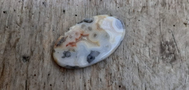 Cabochon agata, 42x24 mm